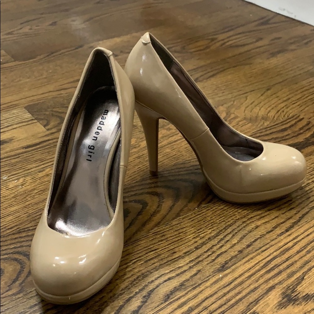 Nude Madden Girl Heels